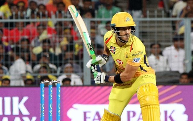 Faf du Plessis' place in the CSK playing XI may be taken up by Sam Curran