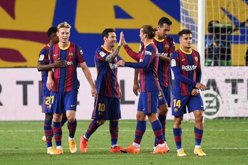 Barcelona have a few notable absentees