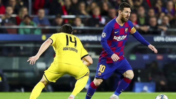 Lionel Messi scored against a record 34th different opponent in the Champions League when he found the back of the net against Borussia Dortmund.