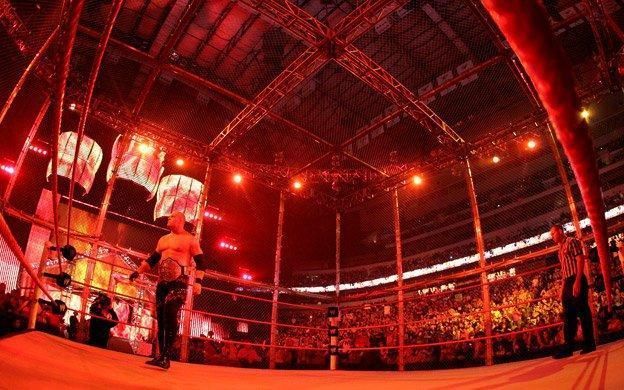 Kane successfully defended the world title inside HIAC