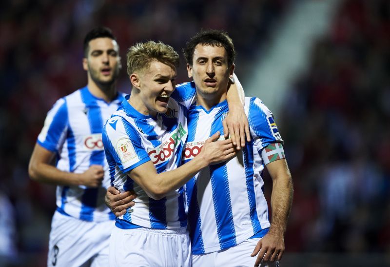 Odegaard was a part of an exciting young Sociedad attack.