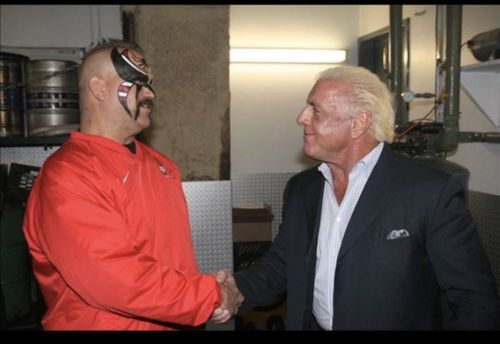 Ric Flair had known Animal for a very long time (Pic Source: Ric Flair Twitter/WWE)