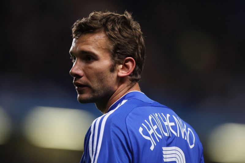 Andriy Shevchenko struggled for traction after joining Chelsea