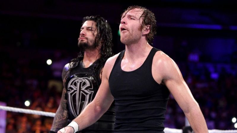 Roman Reigns and Dean Ambrose (Jon Moxley)