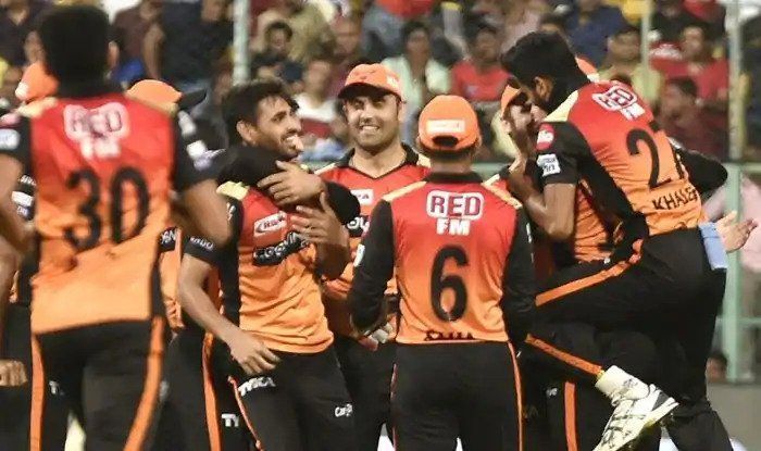 SRH bowlers pulled back things nicely and gave away just 73 runs off the last 10 overs