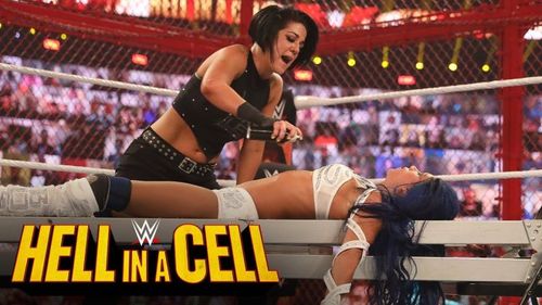 Sasha Banks and Bayley battled at WWE's Hell in a Cell pay-per-view