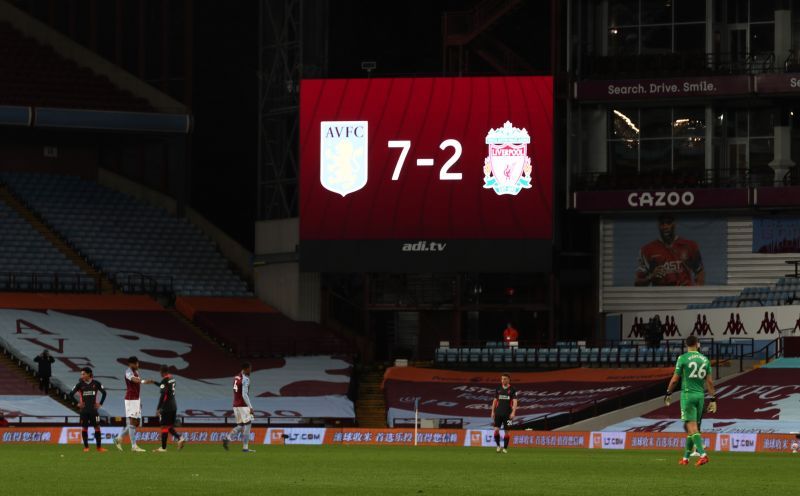 Aston Villa destroyed reigning Premier League champions Liverpool in a stunning result at Villa Park.