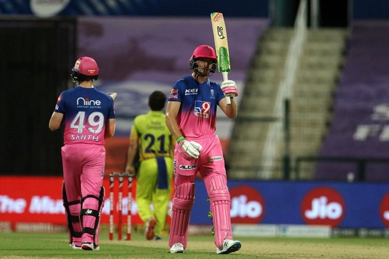 Jos Buttler starred with the bat as RR beat CSK by 7 wickets tonight (Credits: IPLT20.com)