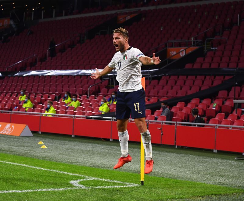 Italy beat Netherlands in the UEFA Nations League last month