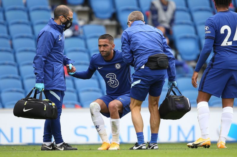 Chelsea&#039;s new signing Ziyech was injured in the Blues&#039; pre-season game