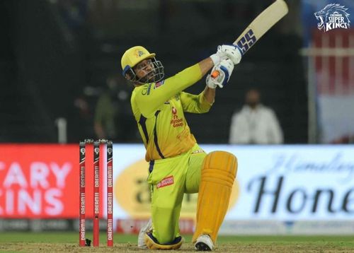 MS Dhoni is now the most capped player in IPL history (Image: chennaisuperkings