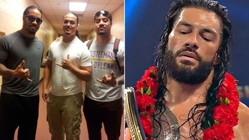 Lance Anoa'i gave his opinion of his cousins' ongoing feud