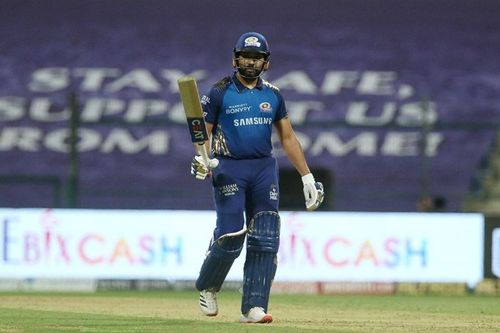 Rohit Sharma in action during IPL 2020 (Image Credits: IPLT20.com)