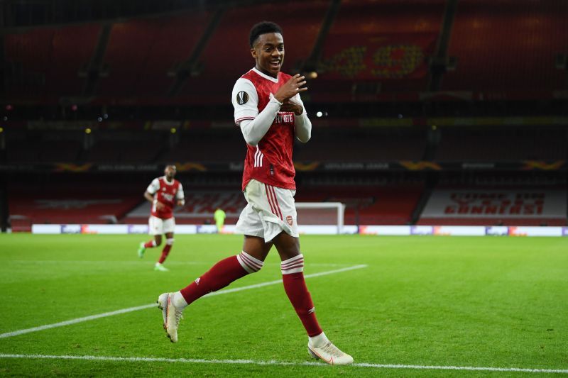 Arsenal FC midfielder Joe Willock