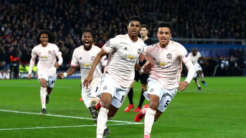 Manchester United beat Paris St. Germain on away turf in their last meeting with the French champions.