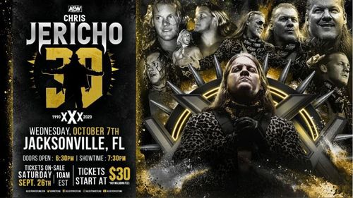 Chris Jericho celebrates 30 years in pro wrestling