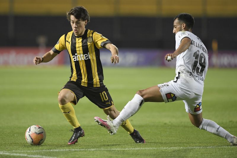 Facundo Pellistri of Pe&ntilde;arol