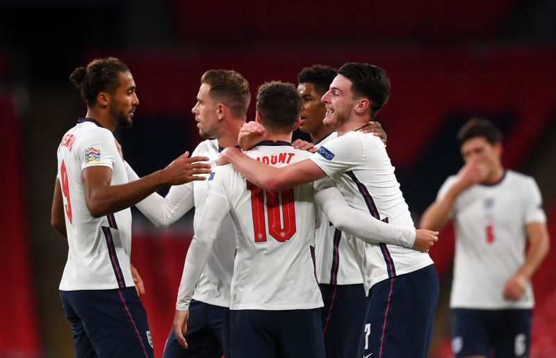 England picked up a 2-1 win over Belgium in the 2020-21 UEFA Nations League.