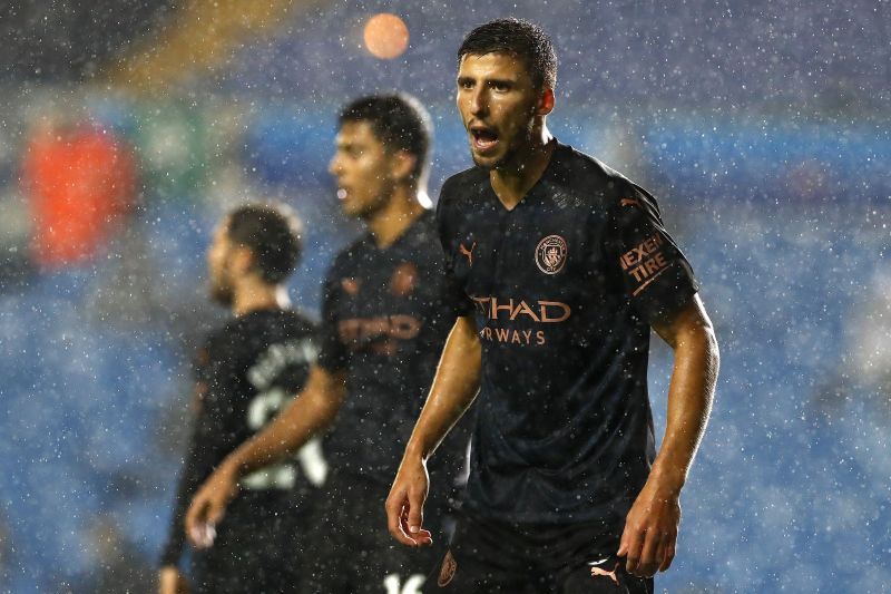 Dias in action for Manchester City