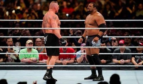 Keith Lee went toe-to-toe with Brock Lesnar at Royal Rumble 2020