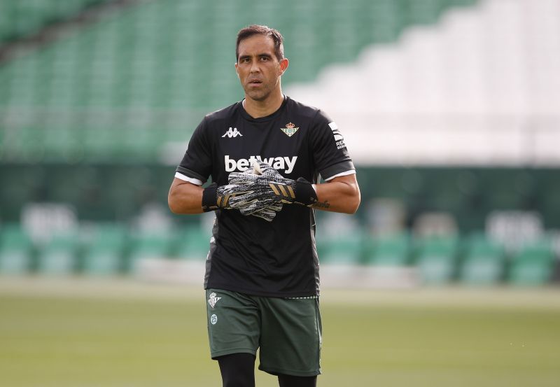 Claudio Bravo is back for this match