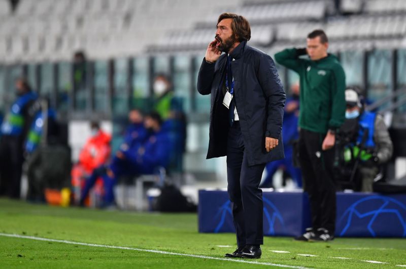 Juventus manager Andrea Pirlo