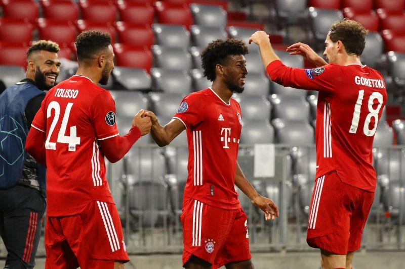 Goalscorers Tolisso, Coman, and Goretzka were ruthless on the night