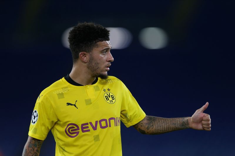 Jadon Sancho has scored just once for Borussia Dortmund so far this season