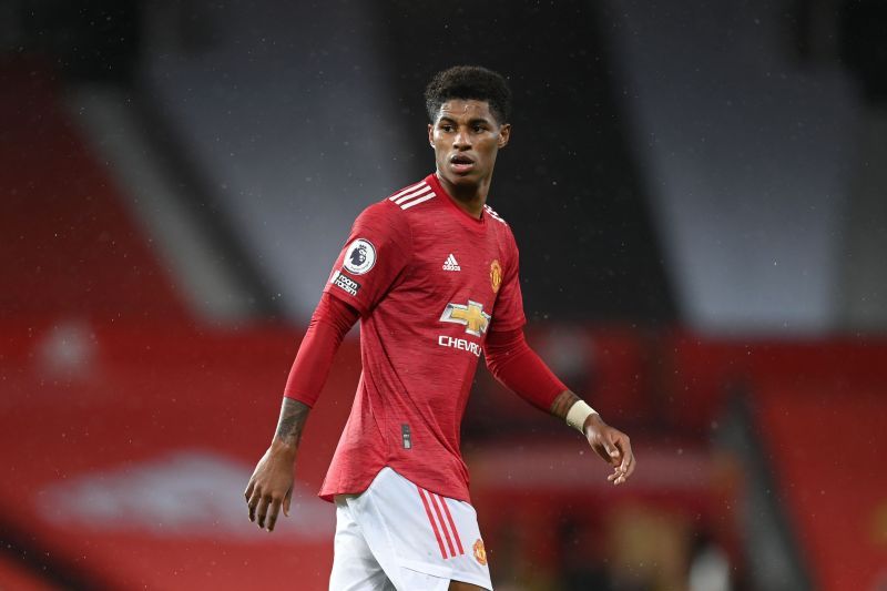 Manchester United striker Marcus Rashford