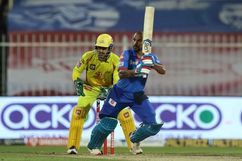 Shikhar Dhawan took the game away from the CSK. [PC: iplt20.com]