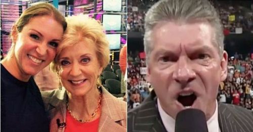 Stephanie and Linda McMahon; Vince McMahon