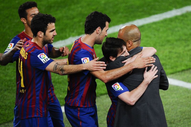 Pep Guardiola&#039;s Barcelona revolutionised modern football with their 4-2-4 approach.