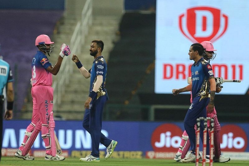 Mumbai Indians rocketed to the top of the IPL 2020 points table with a win over RR