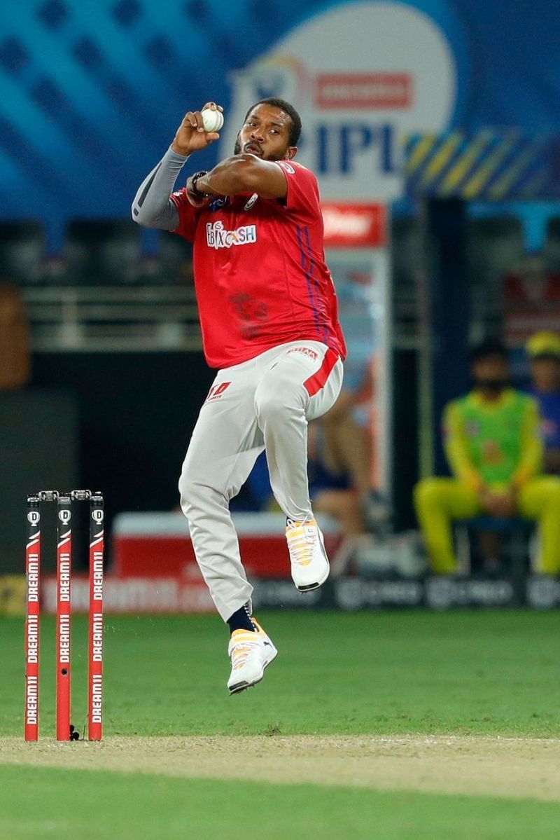 Chris Jordan was anything but restrictive during his three overs.