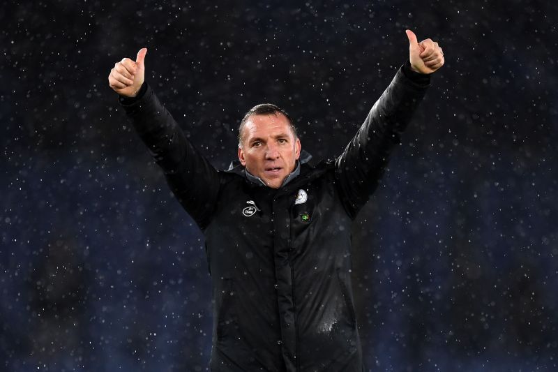 Leicester City boss Brendan Rodgers