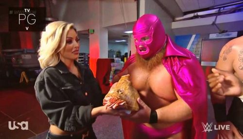 Otis appeared on WWE RAW as his Lucha alter-ego