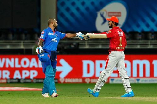 Shikhar Dhawan's masterclass ended up on the wrong side of the result. [PC: iplt20.com]