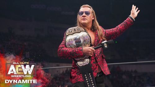 Chris Jericho as the AEW Champion