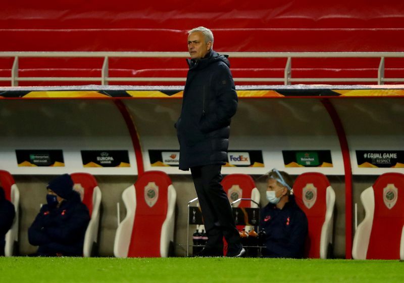 Spurs boss Jose Mourinho made four changes at half-time during tonight&#039;s game