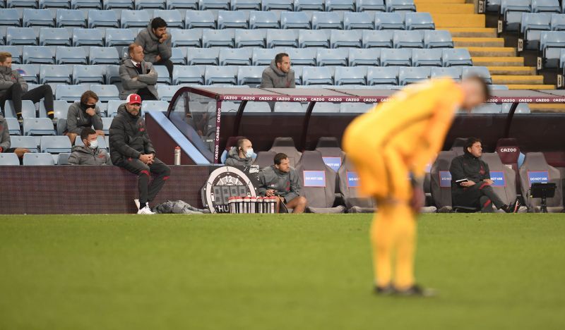 Adrian struggled against Aston Villa