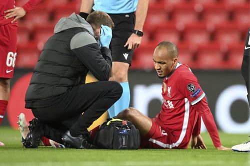 Liverpool are facing an injury crisis followinf Fabinho's latest injury