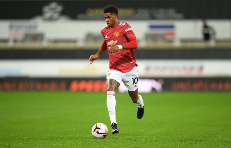 Marcus Rashford starred in the last victory over PSG