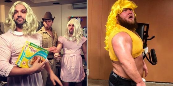 These WWE Superstars donned the most hilarious outfits
