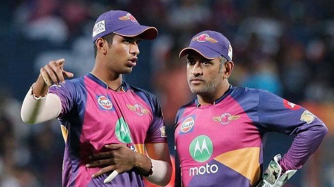 Washington Sundar played under MS Dhoni for RPS in IPL 2017 (Credits: IPLT20.com)