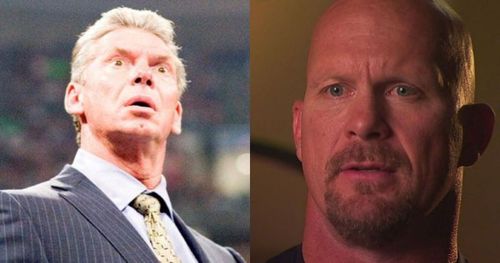 Vince McMahon and Stone Cold Steve Austin.