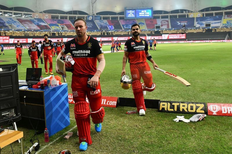 The Royal Challengers Bangalore beat the Mumbai Indians in a Super Over earlier in IPL 2020. (Image Credits: IPLT20.com)
