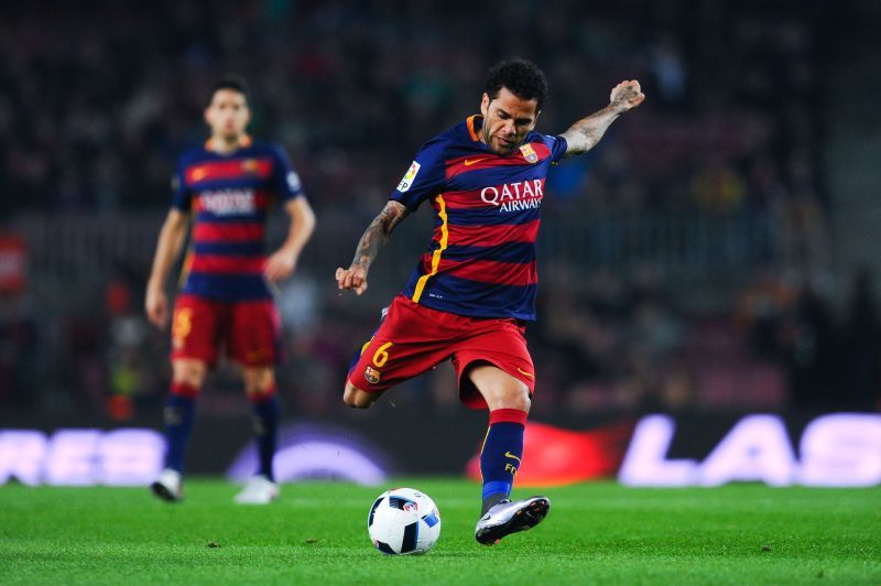 Alves is one of the greatest defenders in the history of Barcelona
