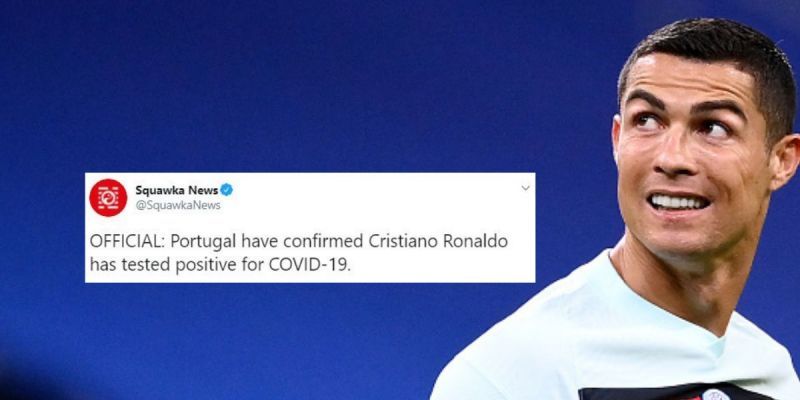 Juventus and Portugal forward Cristiano Ronaldo has tested positive for coronavirus