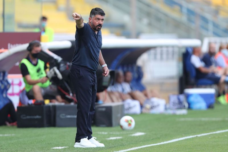 Napoli manager Gennaro Gattuso