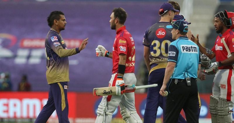 Sunil Narine accepted that he made a mistake by bowling wide of off stump to Maxwell on the last ball.